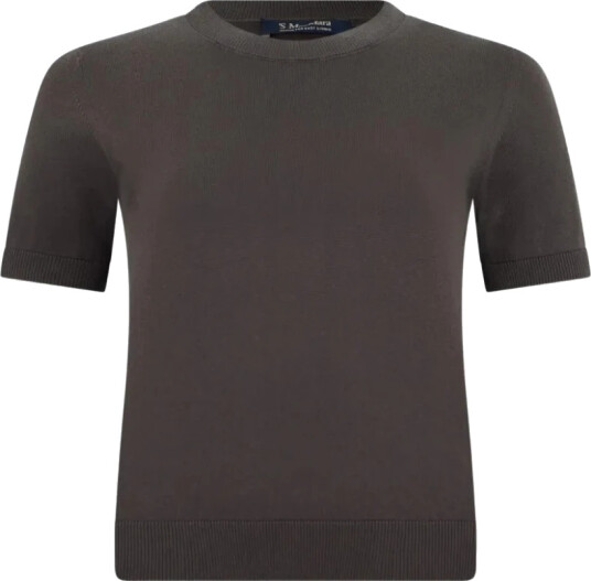 Max Mara Dame Topper Grå S, Max Mara Dame Topper Grå S,