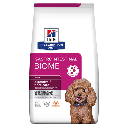 Hill'S Prescription Diet Gastrointestinal Biome Mini Tørrfôr Til Hunder Med Kylling 6 kg