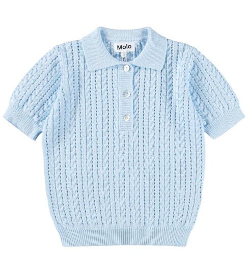 Molo Genser Strikk Grete Morgen Sky Molo 15 16 år 170 176 Genser Blå