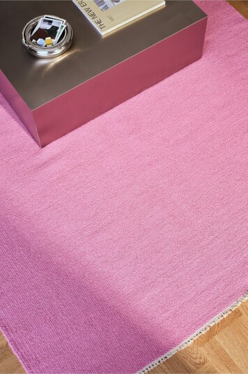 Jotex Ullteppe Bomull/Polyester/Viskose/Ull Rosa ROW 195715913512