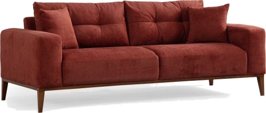 Sinor 4 seters Sovesofa Rød
