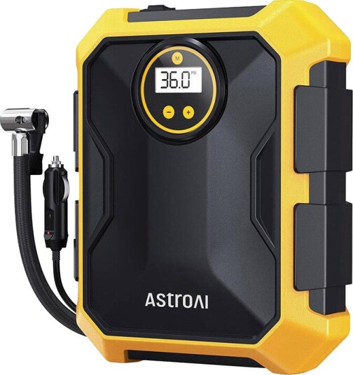 Astroai Bilkompressor Czk-3674 12 v, 100 Psi (Gul) Astroai Bilkompressor Czk-3674 12 v, 100 Psi (Gul)