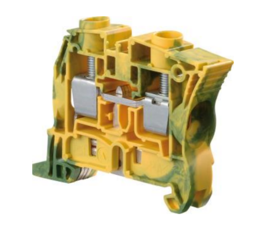 ABB Rekkeklemme ZS4 0,2 4mm2 G/G