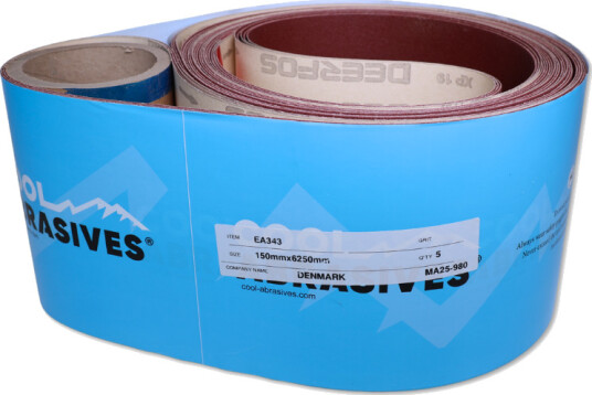 Cool Abrasives Slipebånd 150x6250mm P180 5 Stk