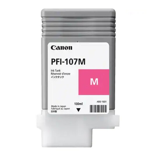Canon PFI-107M blekkpatron - Original - Magenta 130 ml Canon PFI-107M blekkpatron - Original - Magenta 130 ml