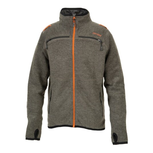 Dovrefjell Hauk ullfleece jakke, herre - Str. 3XL