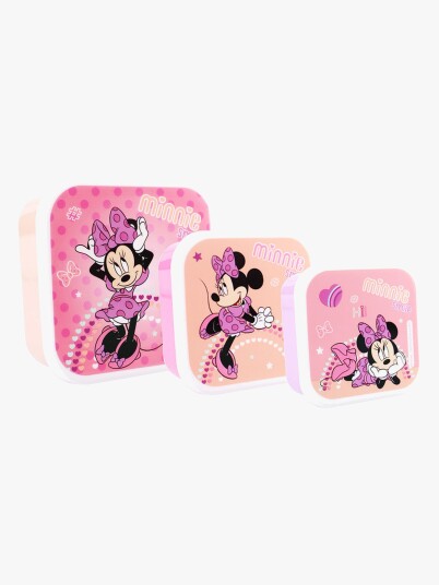 Disney Minni Mus 3 In 1 Snackboks Fresh Bites Rosa Disney Minni Mus 3 In 1 Snackboks Fresh Bites Rosa