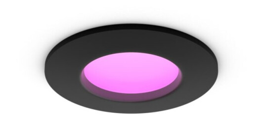 Philips Hue Slank innfelt belysning Ø90 mm Svart