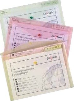 Snopake Polyfile A4 Dokumentmappe, Gjennomsiktig, 5-Pk Snopake Polyfile A4 Dokumentmappe, Gjennomsiktig, 5-Pk