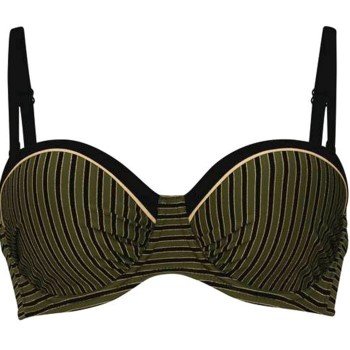 Rosa Faia Holiday Stripes Underwire Bikini Top Oliven E 42 Dame Rosa Faia Holiday Stripes Underwire Bikini Top Oliven E 42 Dame