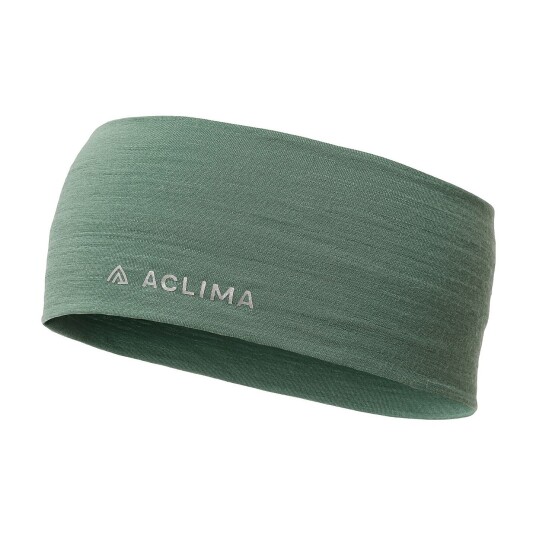Aclima LightWool headband Dark Ivy - M