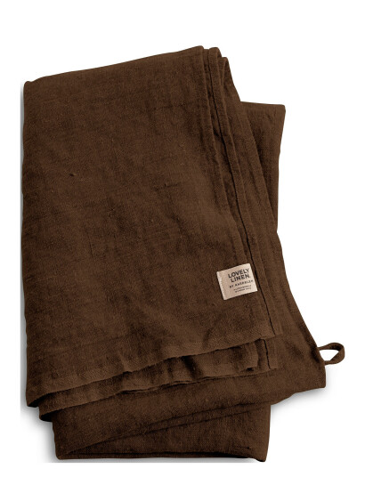 Lovely Linen Lovely Hamam Towel - Brown - 90X145CM Lovely Linen Lovely Hamam Towel - Brown - 90X145CM