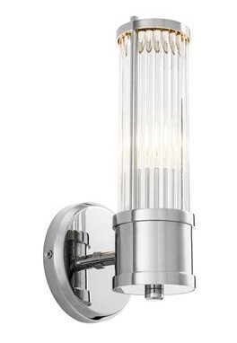Vegglampe Claridges, nikkel Vegglampe Claridges, nikkel