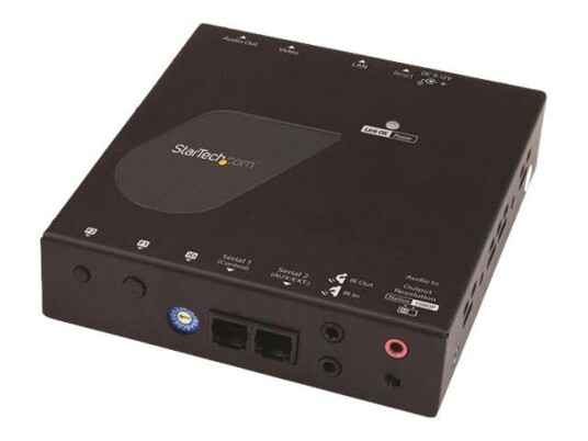 StarTech 4K HDMI over IP Receiver for ST12MHDLAN4K - 4K Receiver - HDMI Over Cat6 - 4k AV Receiver (ST12MHDLAN4R) - video/lyd-forlenger - 1GbE, HDMI StarTech 4K HDMI over IP Receiver for ST12MHDLAN4K - 4K Receiver - HDMI Over Cat6 - 4k AV Receiver (ST12MHDLAN4R) - video/lyd-forlenger - 1GbE, HDMI