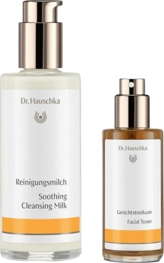 Dr. Hauschka Soothing Cleansing Milk 145 ml + Facial Toner 100 ml