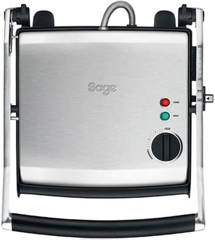 Sage Sgr200bss4eeu1 The Adjusta Grill - Grill / Sandwich-Maskin - 1.5 Kw - Børstet Rustfritt Stål Sage Sgr200bss4eeu1 The Adjusta Grill - Grill / Sandwich-Maskin - 1.5 Kw - Børstet Rustfritt Stål