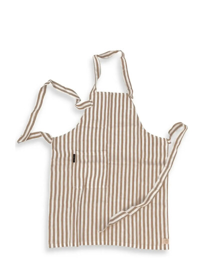 Lovely Linen Misty Apron - Beige - ONE SIZE Lovely Linen Misty Apron - Beige - ONE SIZE