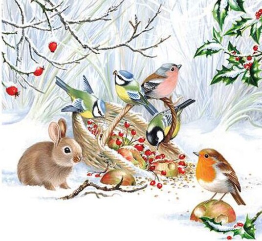 Kaffe serviett Winter Treat fra Ambiente Kaffe serviett Winter Treat fra Ambiente