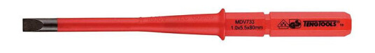Teng Tools 282910306 Skrutrekkerklinge 1,0 × 5,5 mm, spor, Håndverktøy