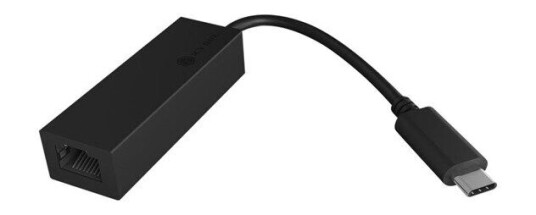 RaidSonic ICY BOX IB-LAN100-C3 USB 3.0 Type- C to Gigabit Ethernet LAN adapter