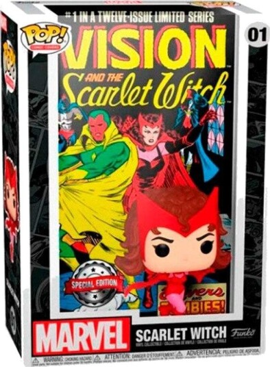 Northix Marvel Scarlet Witch Figur eksklusivt samleobjekt