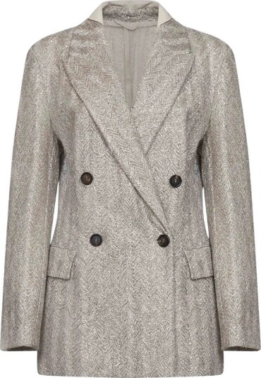 Brunello Cucinelli Dame Jakker Beige M,