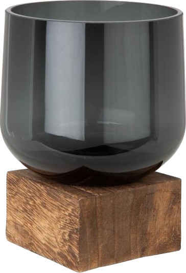 Holmen  Eddie vase 10x13,5 cm svart