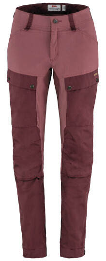 Fjällräven Women's Keb Trousers Curved Port-Mesa Purple 38/R, Port-Mesa Purple