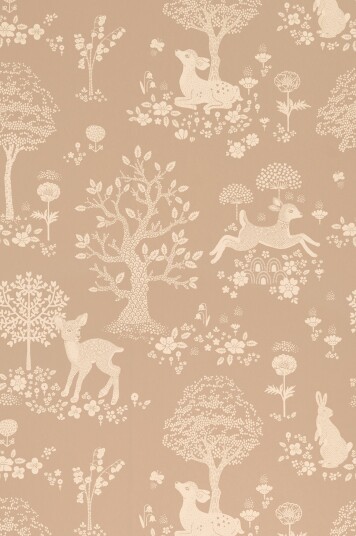 Majvillan Tapet Summer Fields Soft Brown Majvillan Tapet Summer Fields Soft Brown