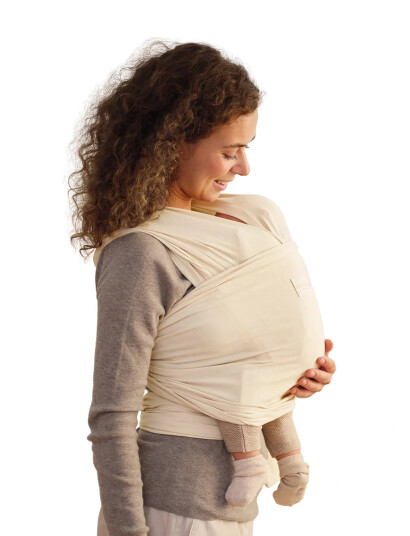 Moonboon Baby Wrap Beige M/l Moonboon Baby Wrap Beige M/l