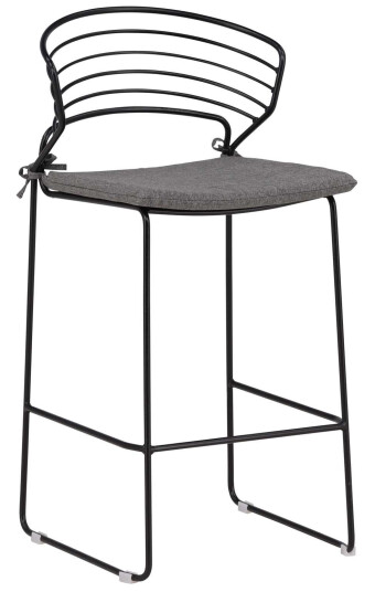 Venture Design Milano barstol Svart/grå Svart