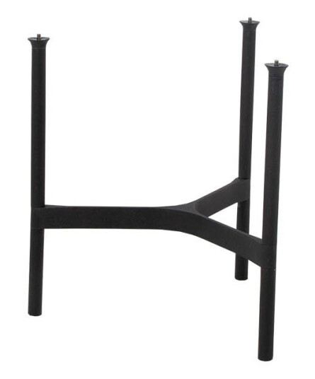 Cane-line Twist bordstativ Lava grey 45 cm Svart Cane-line Twist bordstativ Lava grey 45 cm Svart