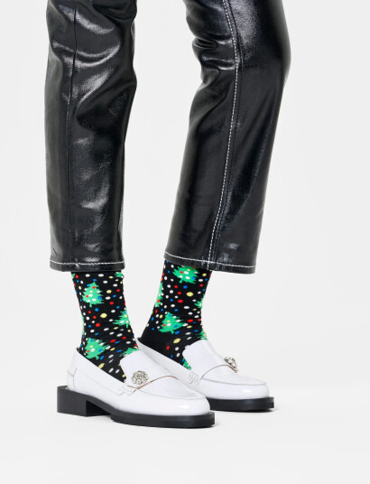 Happy Socks Christmas Night Sock - Black - 41-46 Happy Socks Christmas Night Sock - Black - 41-46