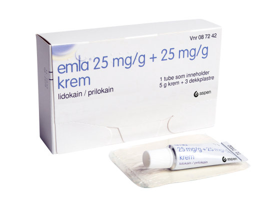 Emla Krem 25mg/g Lokalbedøvelse 5g