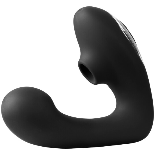 Fifty Shades of Grey Greedy Girl Duet Lufttrykksvibrator - Svart