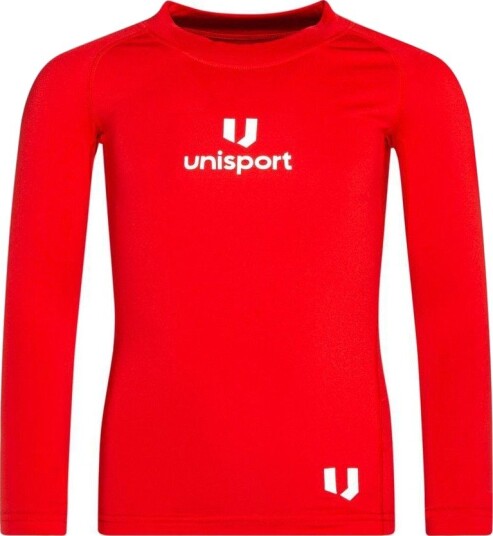 Unisport Warm Turtleneck Baselayer - rød Barn, størrelse 152 cm