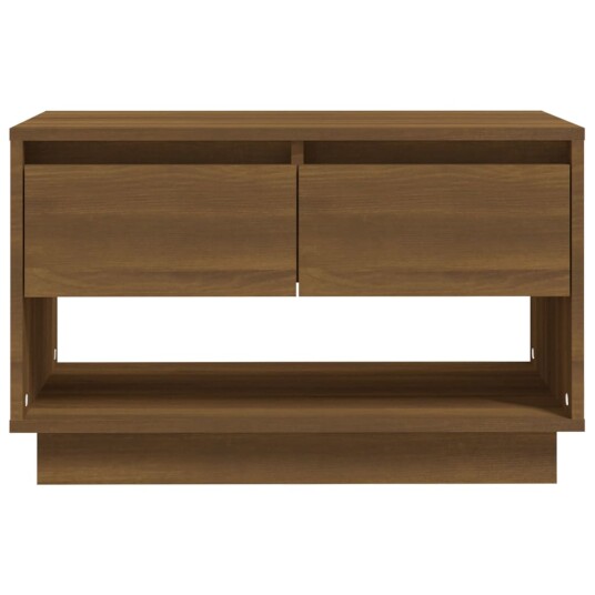 vidaXL TV-benk brun eik 70x41x44 cm sponplate vidaXL TV-benk brun eik 70x41x44 cm sponplate