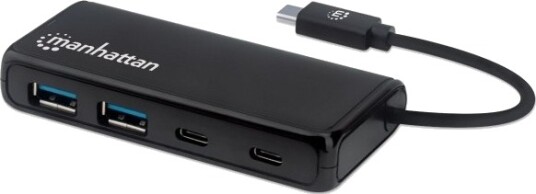 Manhattan 164894 Usb 3.2 Gen 1 3.1 Gen 1 Type-C Usb 3.2 Gen 1 3.1 Gen 1 Type-A Usb 3.2 Gen 1 3.1 Gen 1 Type-C 5000 Mbit/S Sort Akrylonitril-Butadien-Styren Abs 0,135 M