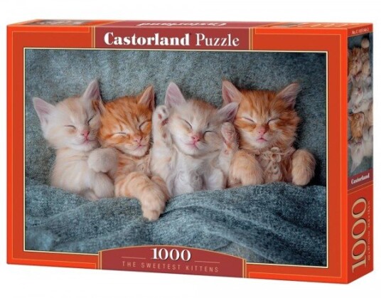 Puzzle 1000 The Sweetest Kittens Castor
