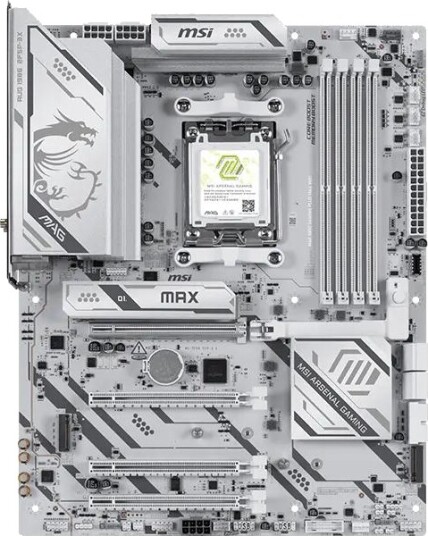 MSI MAG B850 Gaming Plus Max Hovedkort med WiFi MSI MAG B850 Gaming Plus Max Hovedkort med WiFi