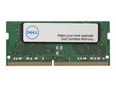 DELL DDR4 - modul - 16 GB - SO DIMM 260-pin - 2400 MHz / PC4-19200 - ikke-bufret DELL DDR4 - modul - 16 GB - SO DIMM 260-pin - 2400 MHz / PC4-19200 - ikke-bufret
