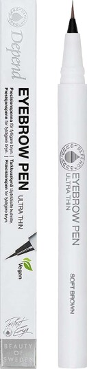 Depend Eyebrow Pencil Ultra Thin Soft Brown 0,6g