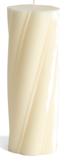 HAY Soft Serve Candle blokklys Ivory Ø9,5 × 24,5 cm