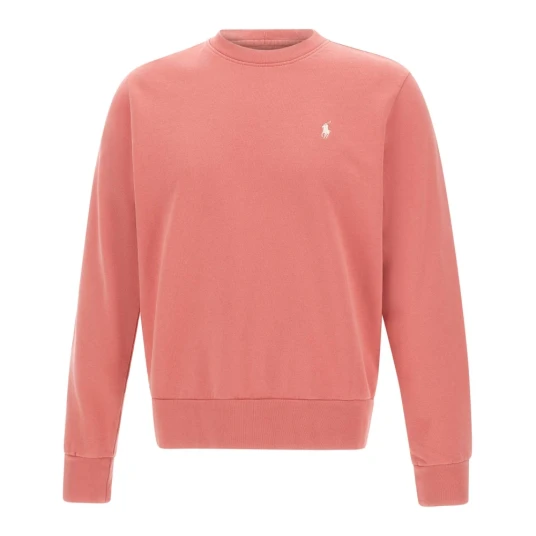 Polo Ralph Lauren Loopback Fleece Sweatshirt   Pink   M