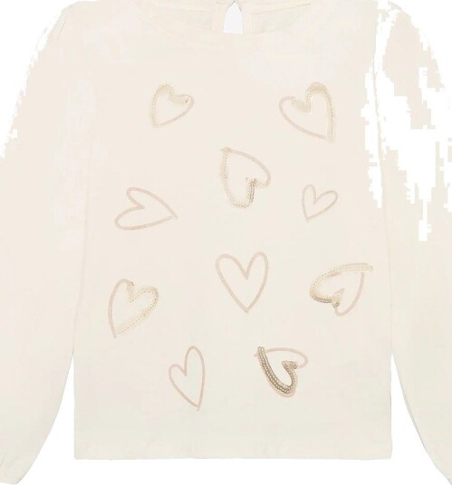 Minymo T-Shirt Ls SEEDPEARL 140