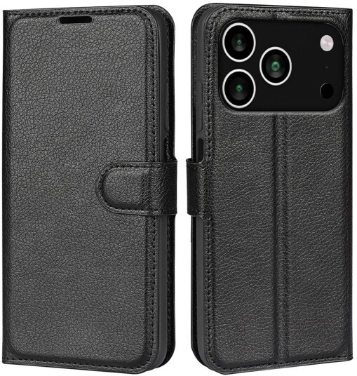 Trolsk Lommebokdeksel (iPhone 17 Pro Max) Svart
