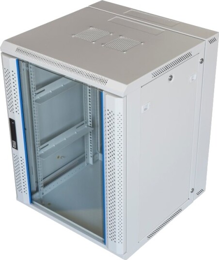 System Z 19” Veggskap 15U 600X600 Glassdør Hvit System Z 19” Veggskap 15U 600X600 Glassdør Hvit