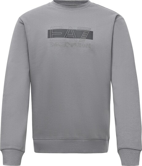 EA7 Sweatshirt PEWTER/BLACK XL EA7 Sweatshirt PEWTER/BLACK XL