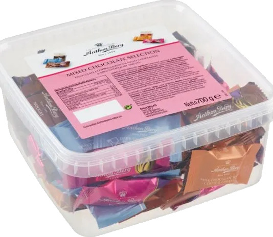 Anthon Berg Chocolate Selection Ass. 700G I Plastbøtte Anthon Berg Chocolate Selection Ass. 700G I Plastbøtte