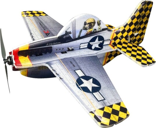 RC-Factory RCF Cartoon Warbirds EPP Kit - Mustang P-51